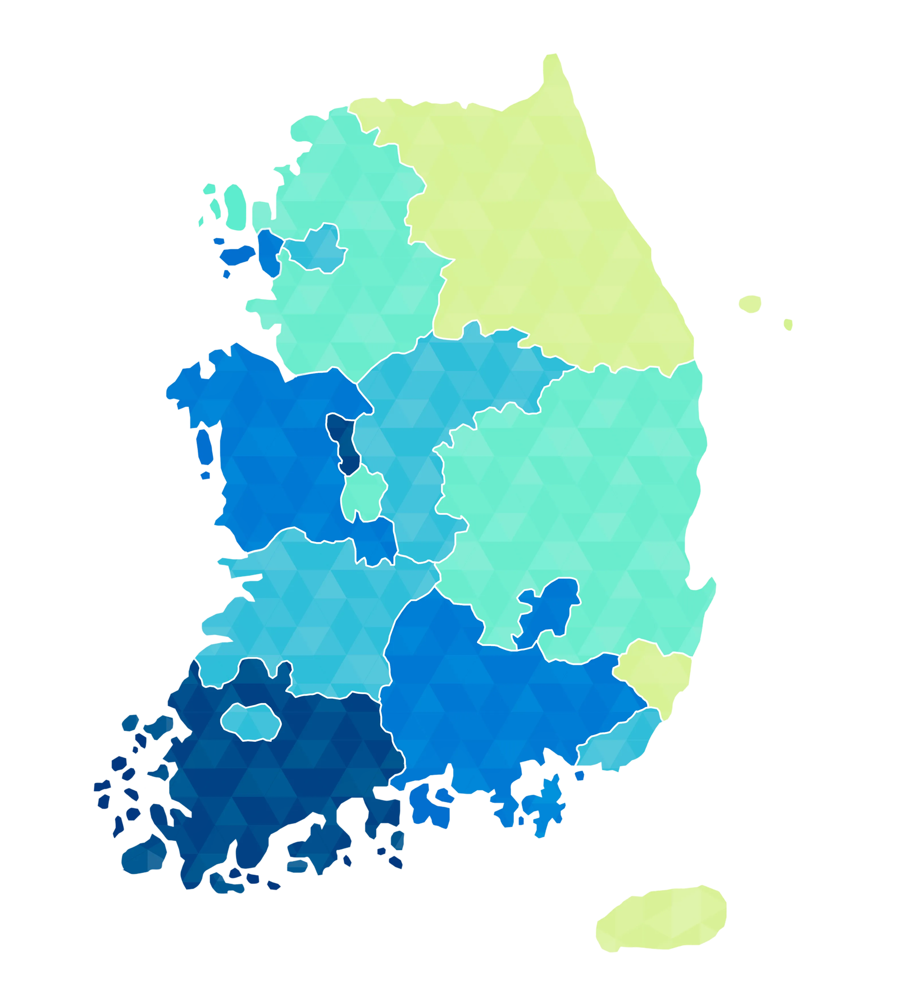 대한민국 점포 지도